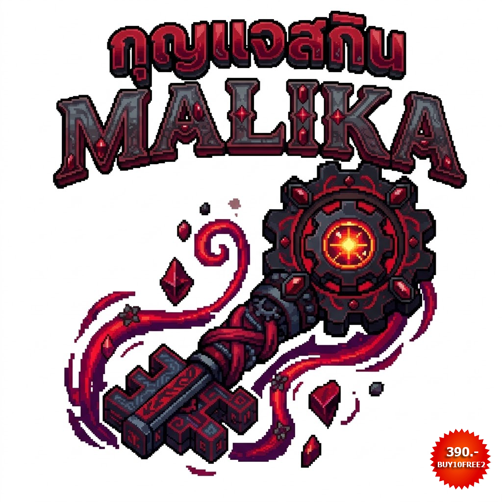 กุญแจสกิน MALIKA (ซื้อ10ฟรี2)